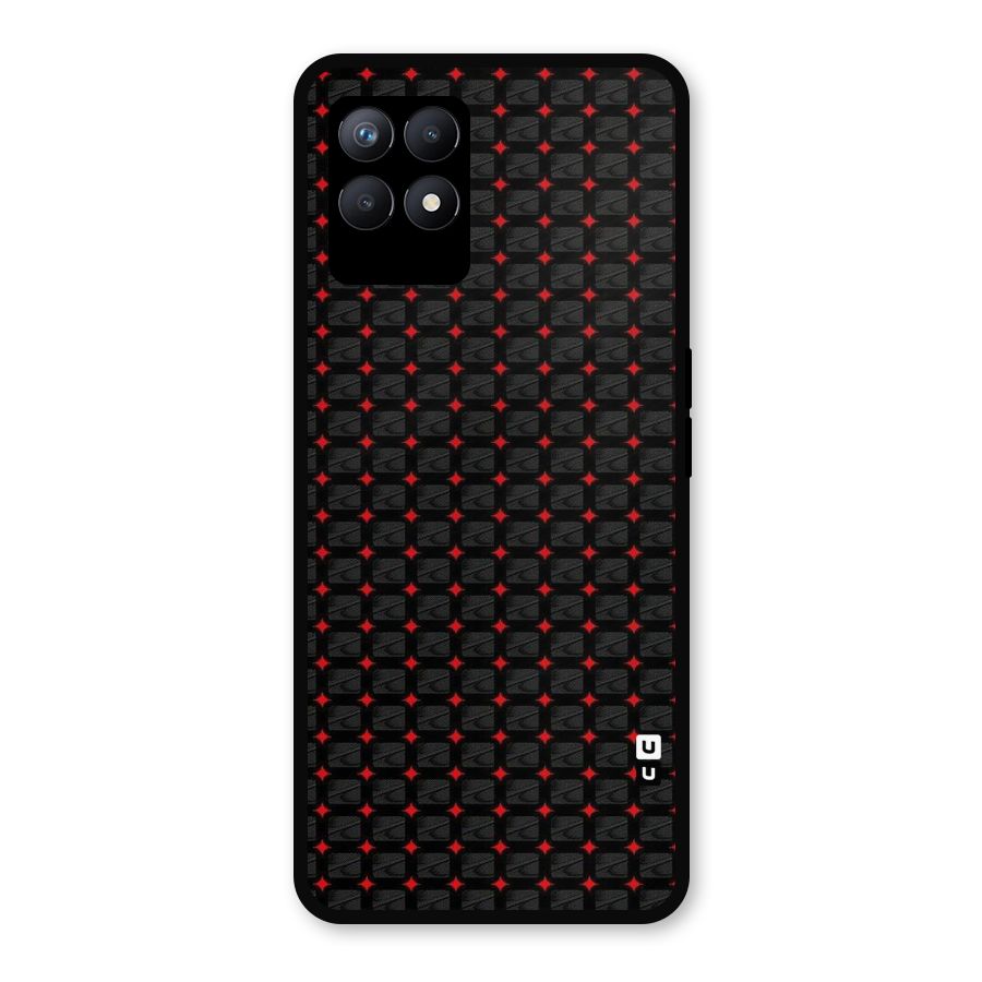 Class With Polka Metal Back Case for Realme Narzo 50