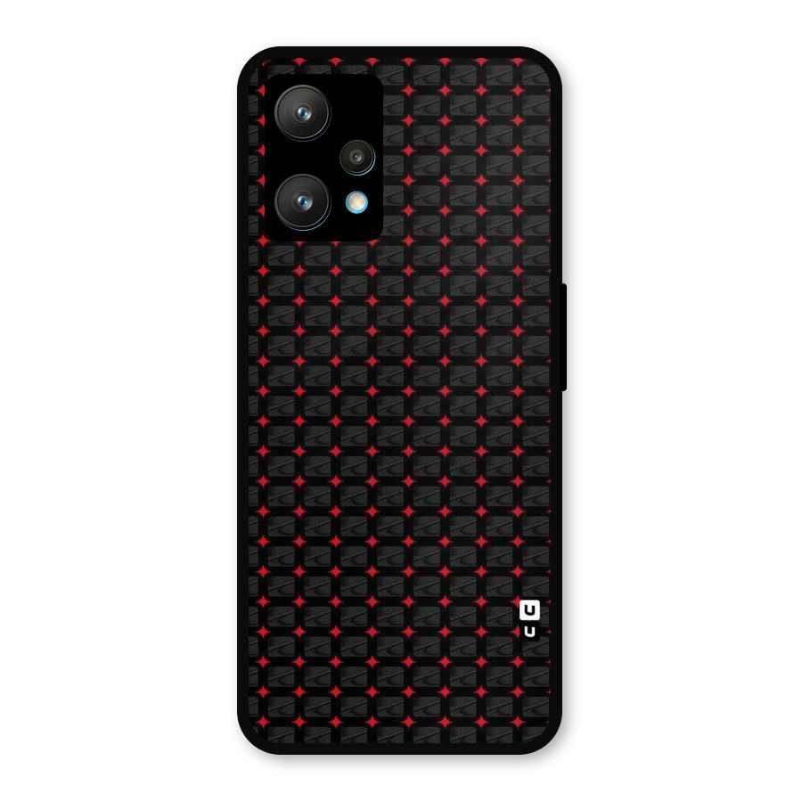 Class With Polka Metal Back Case for Realme Narzo 50 Pro