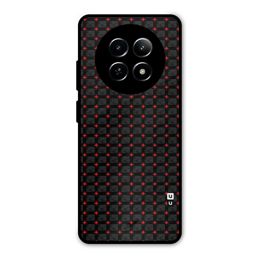 Class With Polka Metal Back Case for Realme Narzo 70x 5G