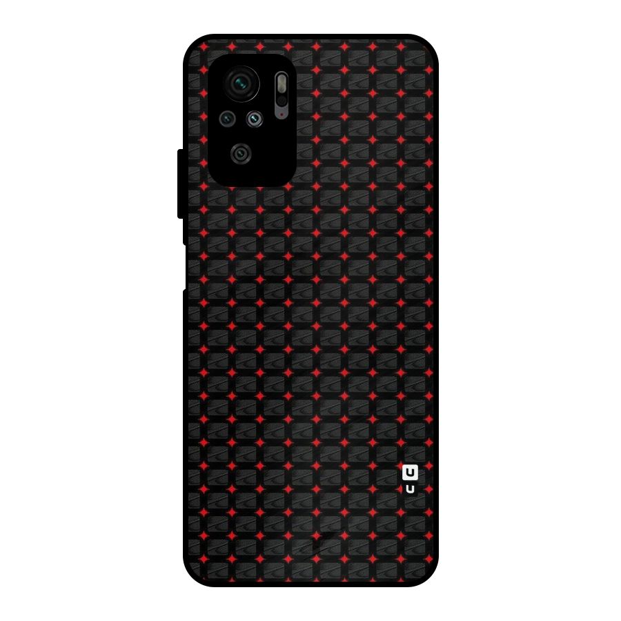 Class With Polka Metal Back Case for Redmi Note 10S
