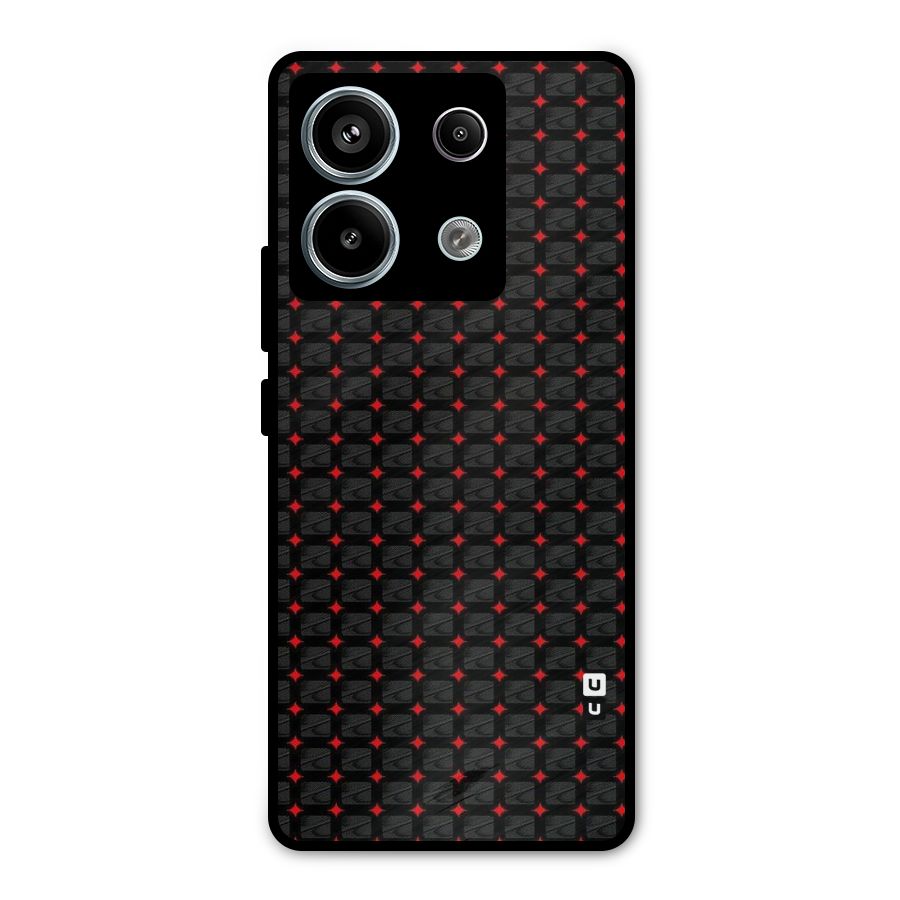 Class With Polka Metal Back Case for Redmi Note 13 Pro 5G