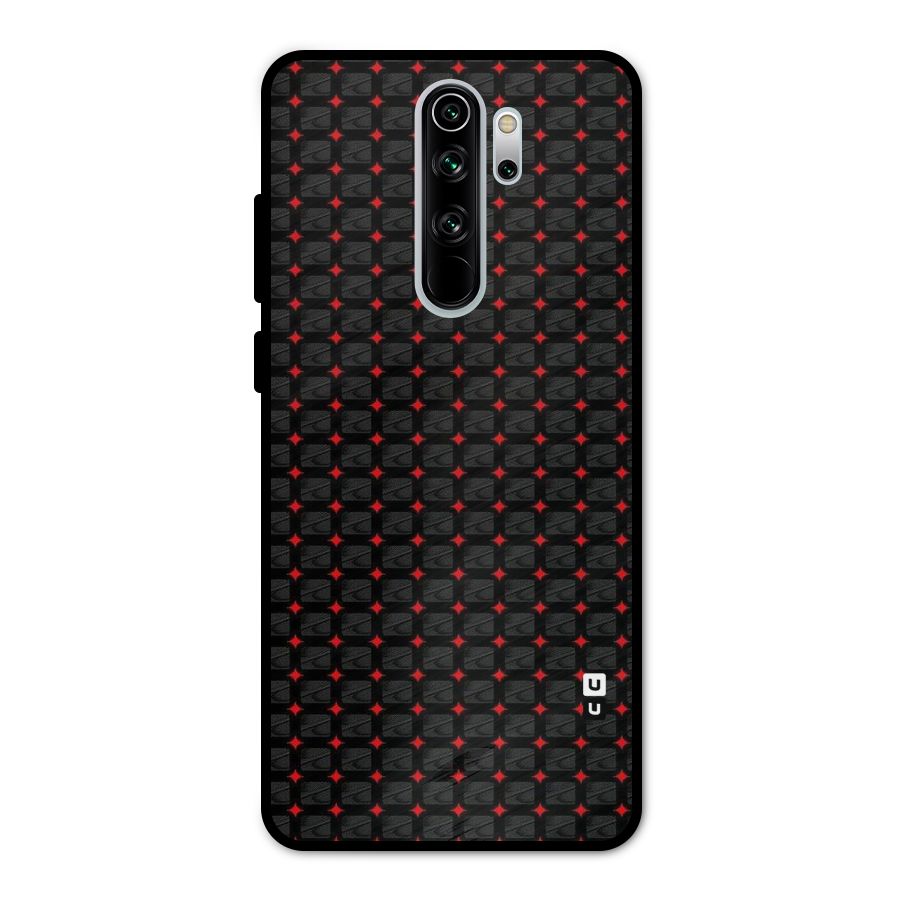 Class With Polka Metal Back Case for Redmi Note 8 Pro