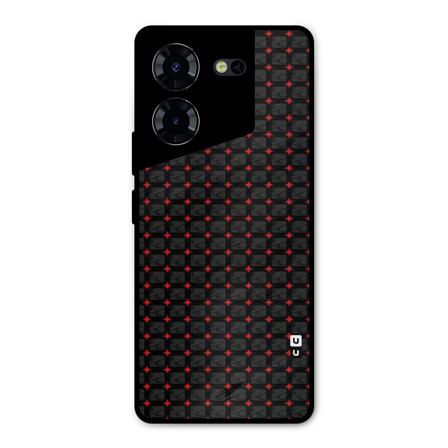 Class With Polka Metal Back Case for Tecno Pova 5 Pro 5G