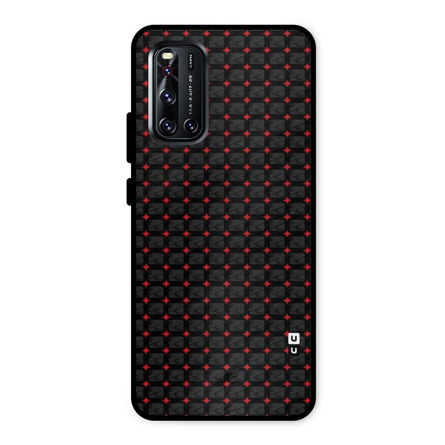 Class With Polka Metal Back Case for Vivo V19