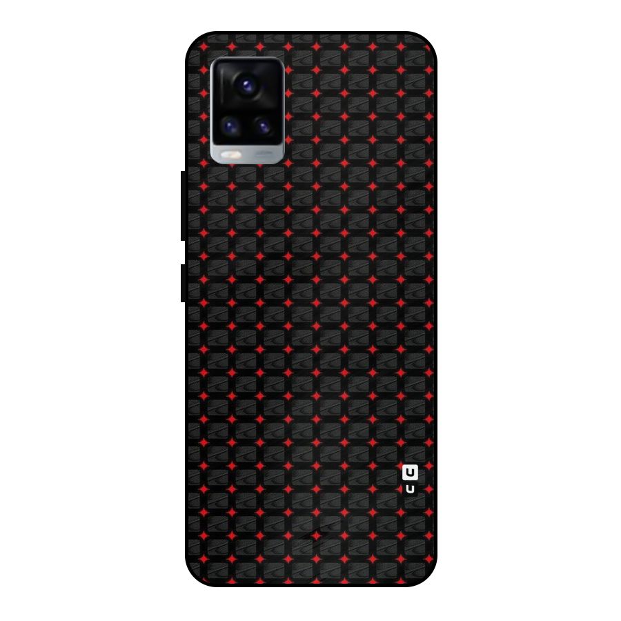 Class With Polka Metal Back Case for Vivo V20