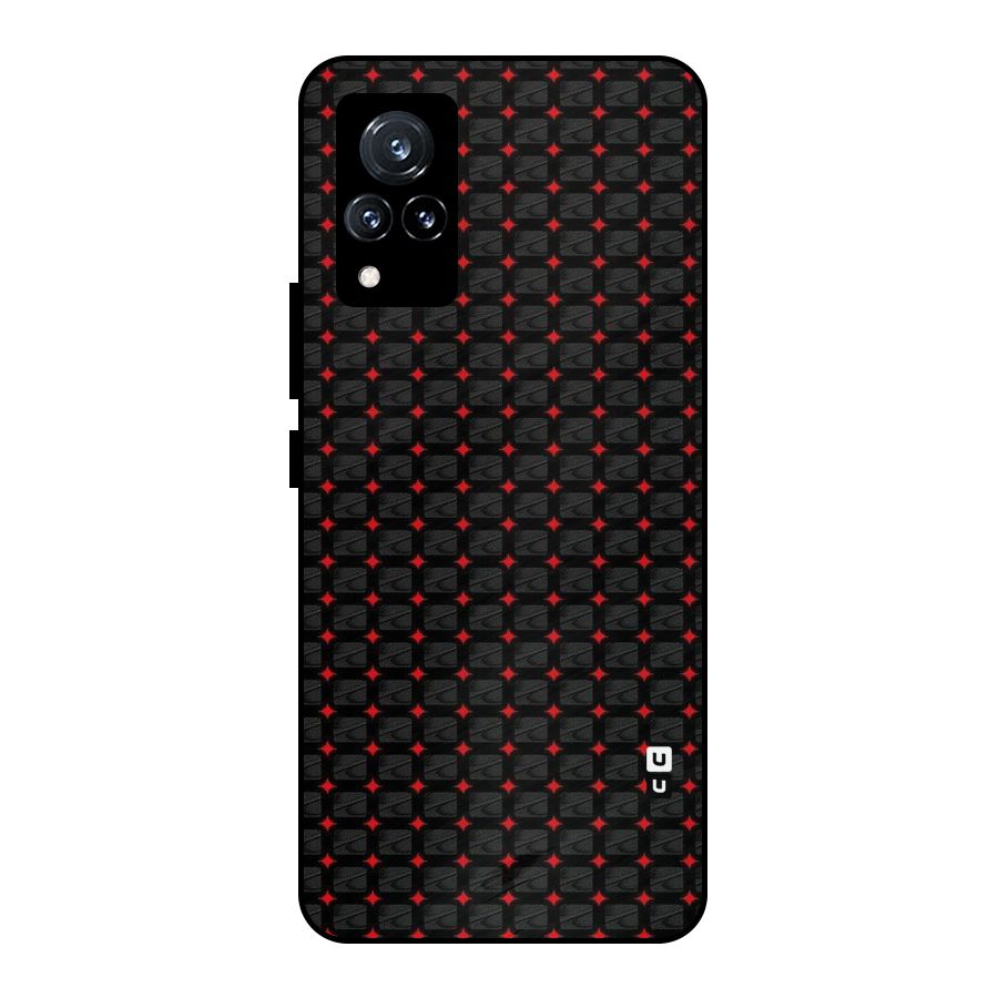 Class With Polka Metal Back Case for Vivo V21 5G