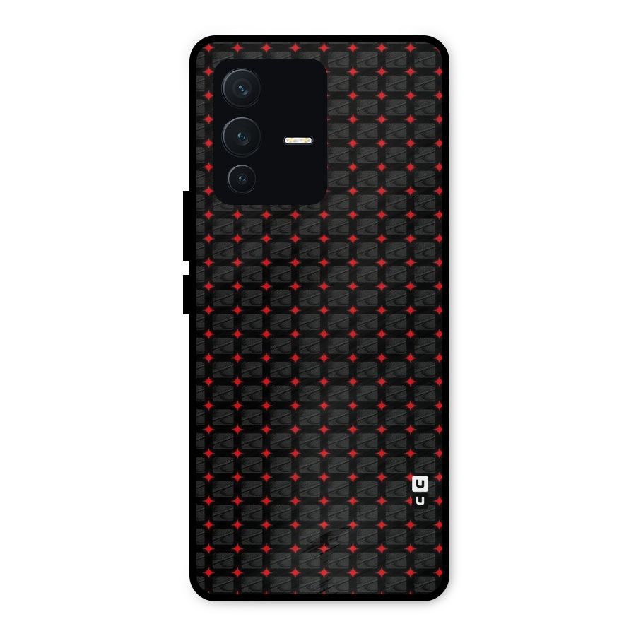 Class With Polka Metal Back Case for Vivo V23 5G