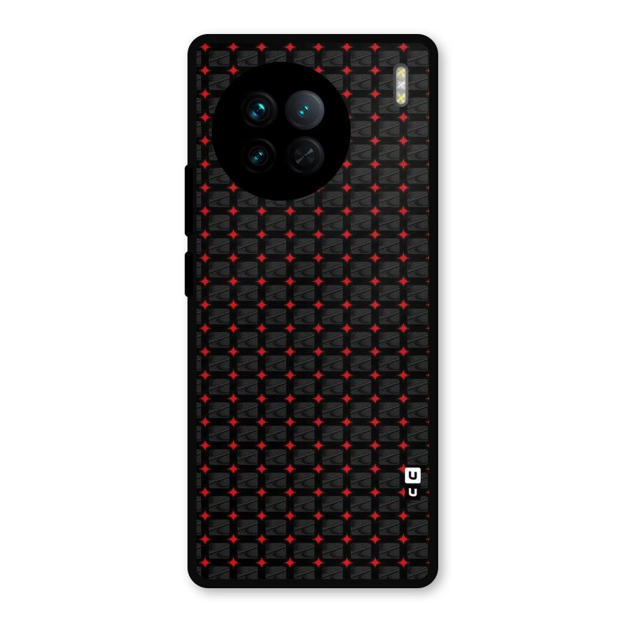 Class With Polka Metal Back Case for Vivo X90