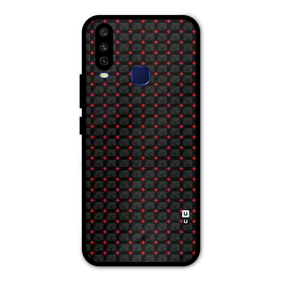 Class With Polka Metal Back Case for Vivo Y15
