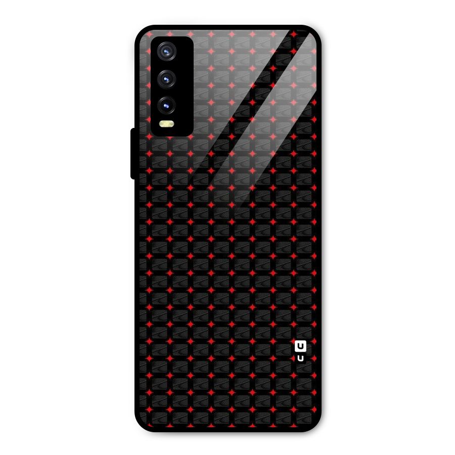 Class With Polka Metal Back Case for Vivo Y20