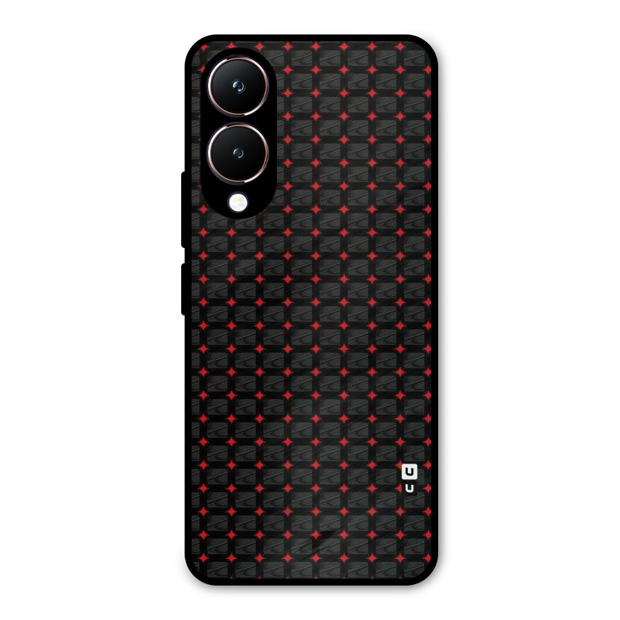 Class With Polka Metal Back Case for Vivo Y28