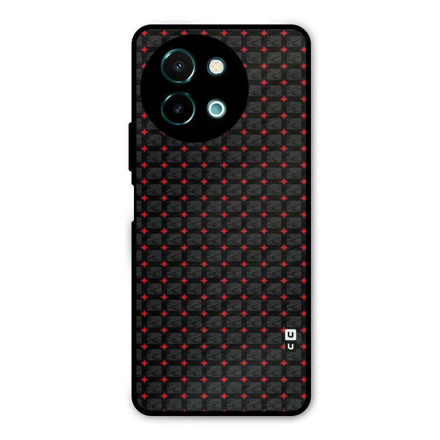 Class With Polka Metal Back Case for Vivo Y58