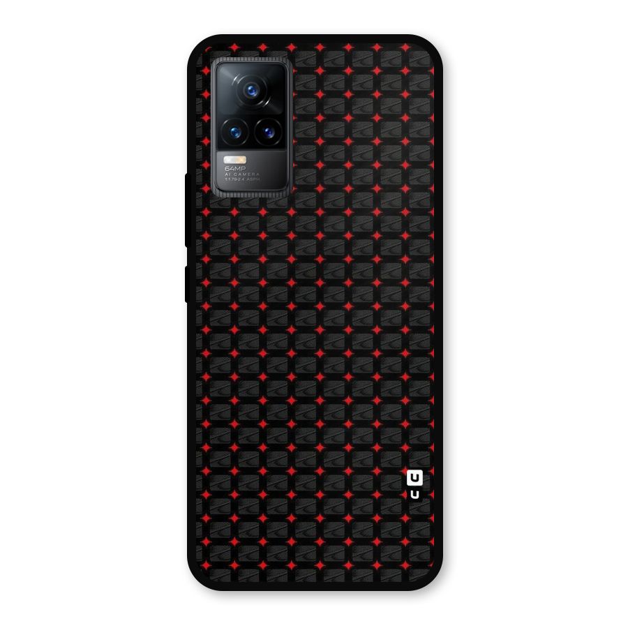 Class With Polka Metal Back Case for Vivo Y73