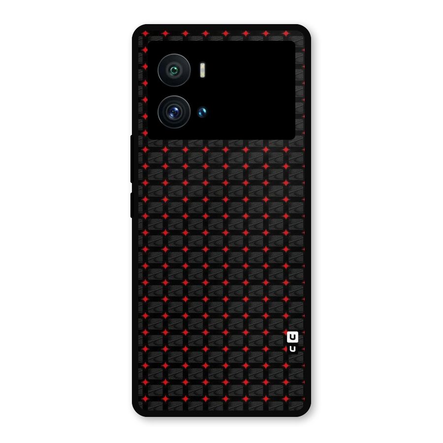 Class With Polka Metal Back Case for iQOO 9 Pro