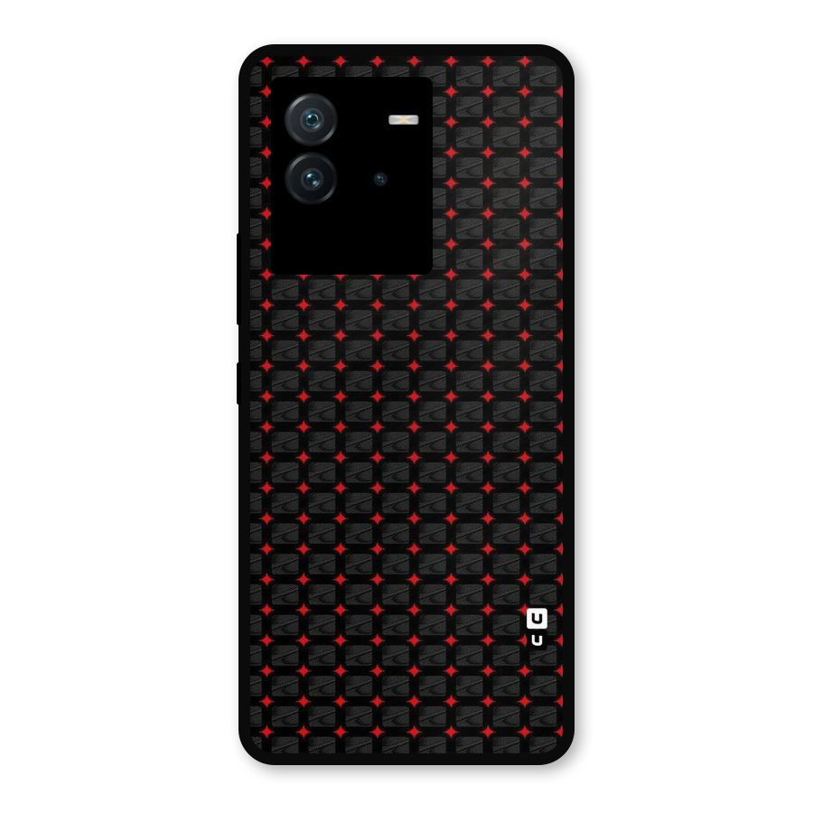 Class With Polka Metal Back Case for iQOO Neo 6 5G