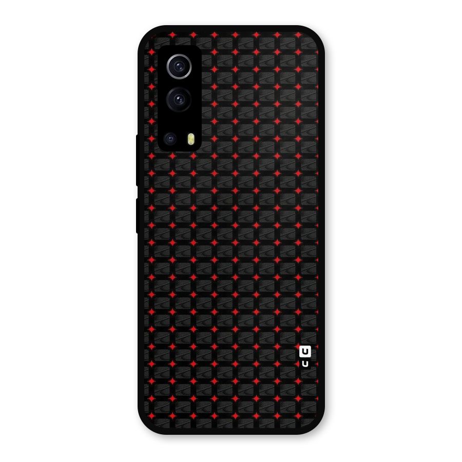 Class With Polka Metal Back Case for iQOO Z3