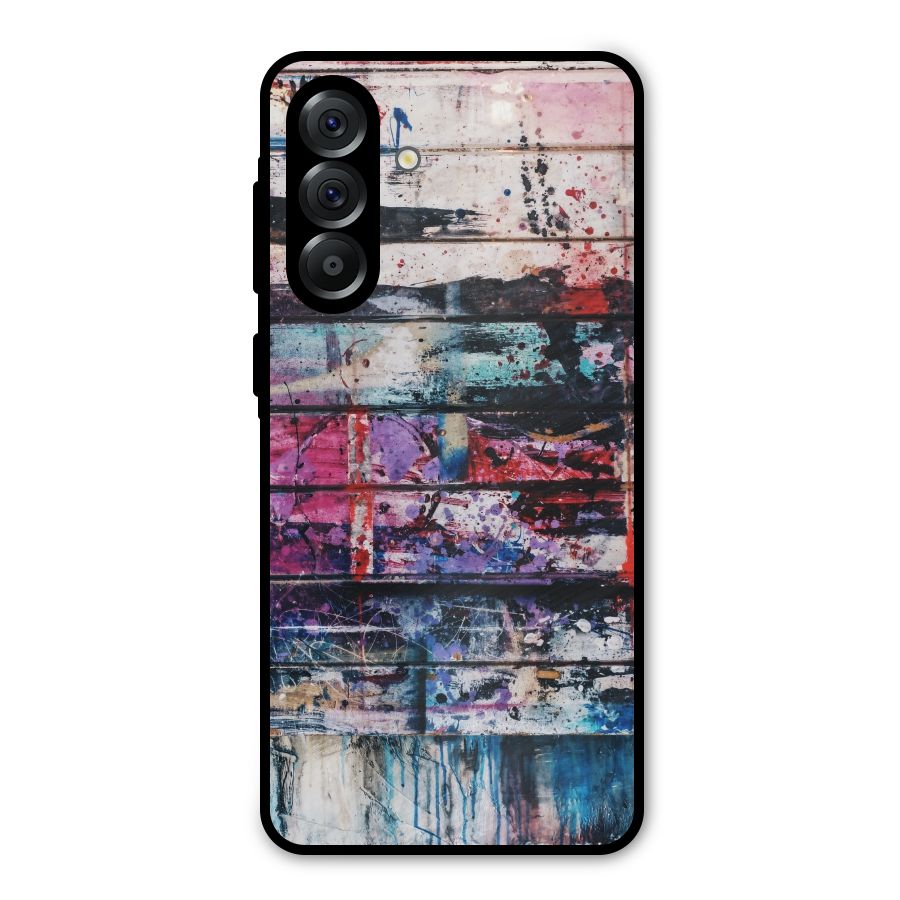 Classic Art Splash Metal Back Case for Galaxy A36
