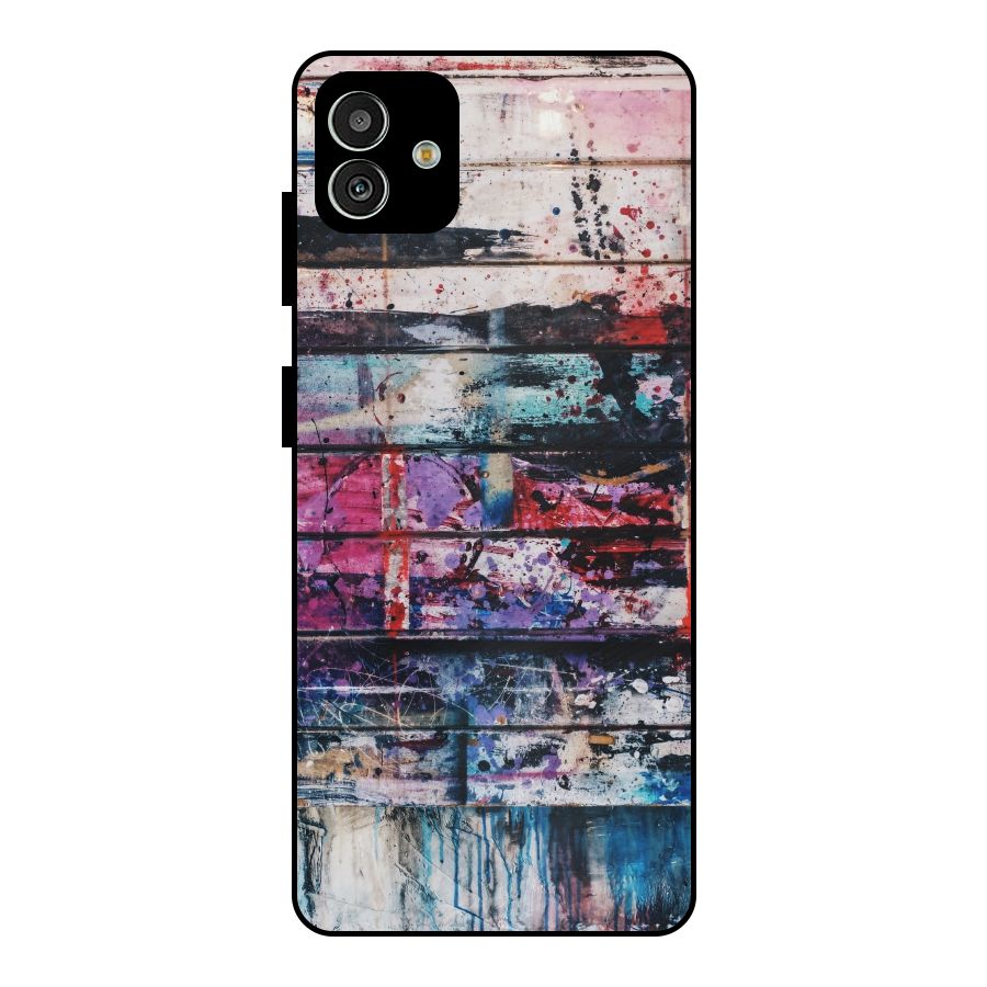 Classic Art Splash Metal Back Case for Galaxy M13 5G