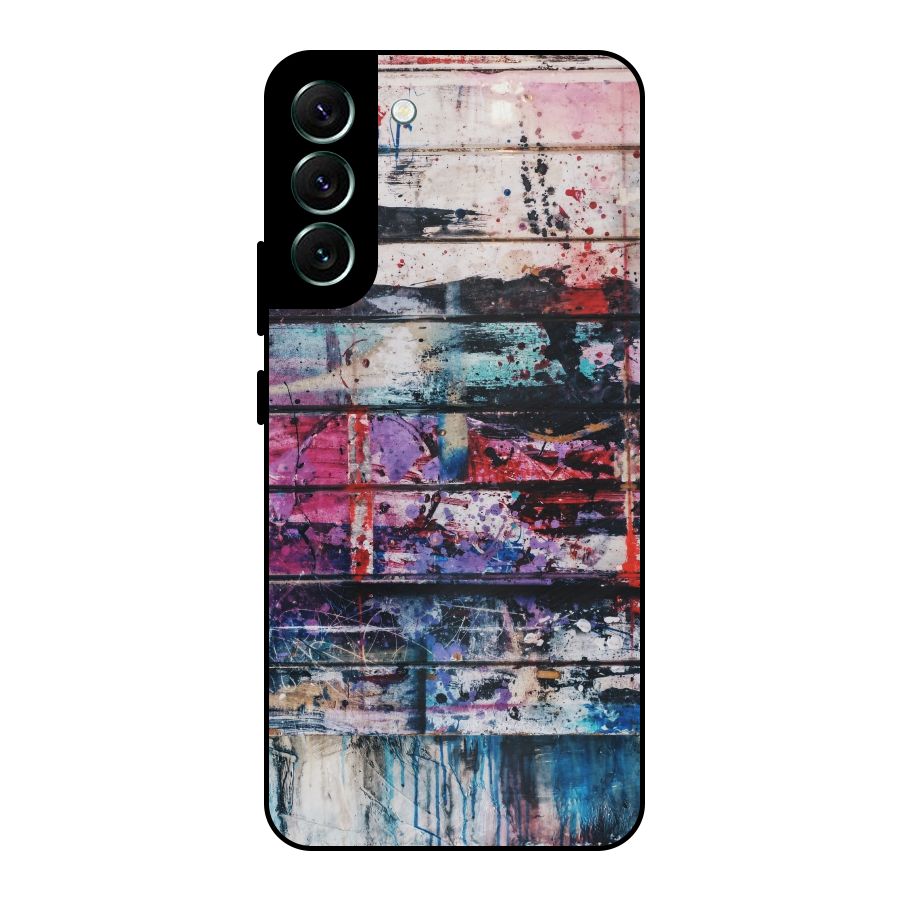 Classic Art Splash Metal Back Case for Galaxy S22 Plus 5G