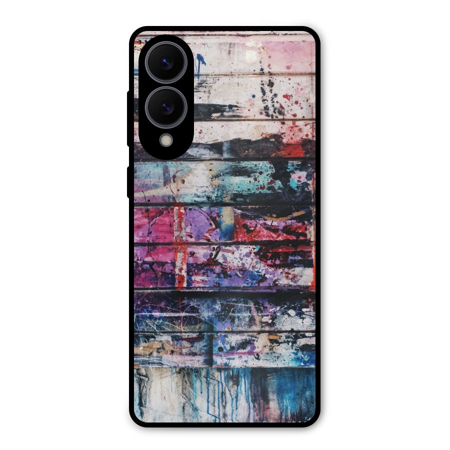 Classic Art Splash Metal Back Case for Galaxy S25 Edge