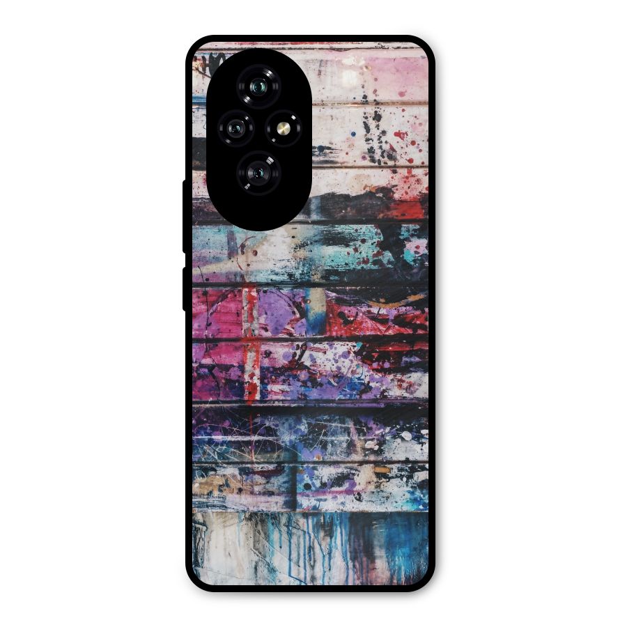 Classic Art Splash Metal Back Case for Honor 200