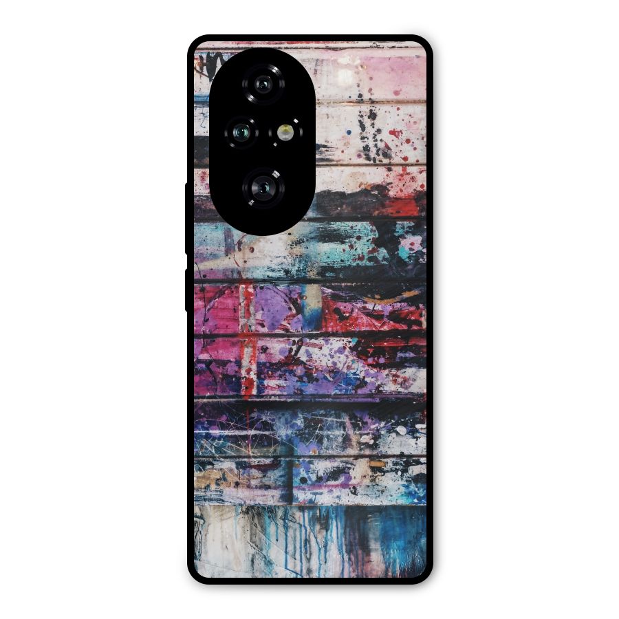 Classic Art Splash Metal Back Case for Honor 200 Pro