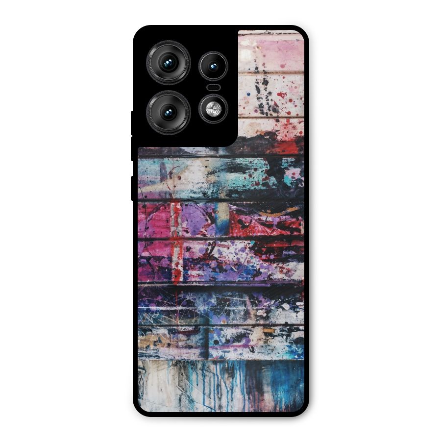 Classic Art Splash Metal Back Case for Motorola Edge 50 Pro