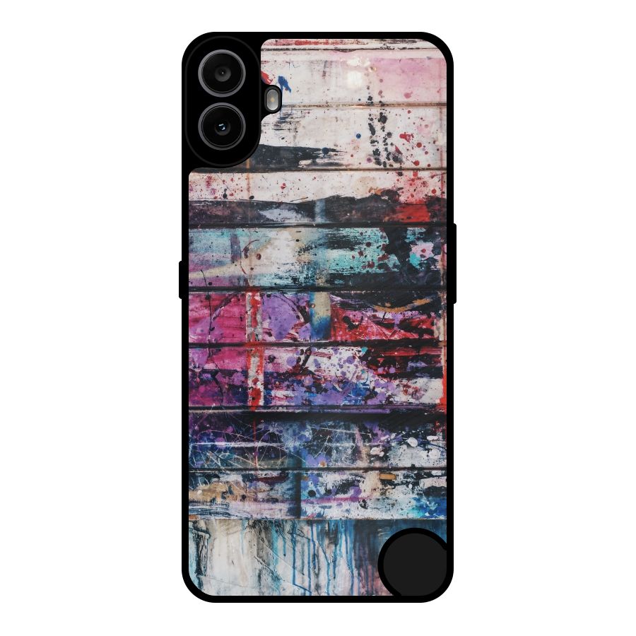 Classic Art Splash Metal Back Case for Nothing CMF Phone 1