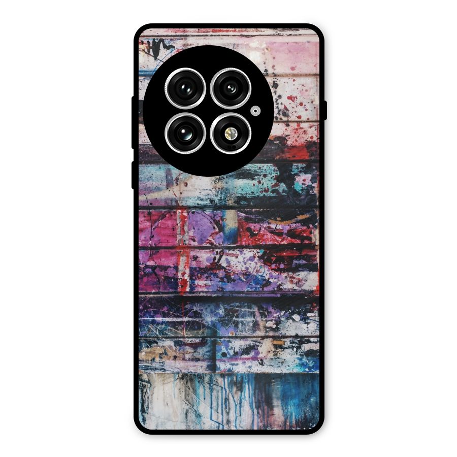 Classic Art Splash Metal Back Case for OnePlus 13