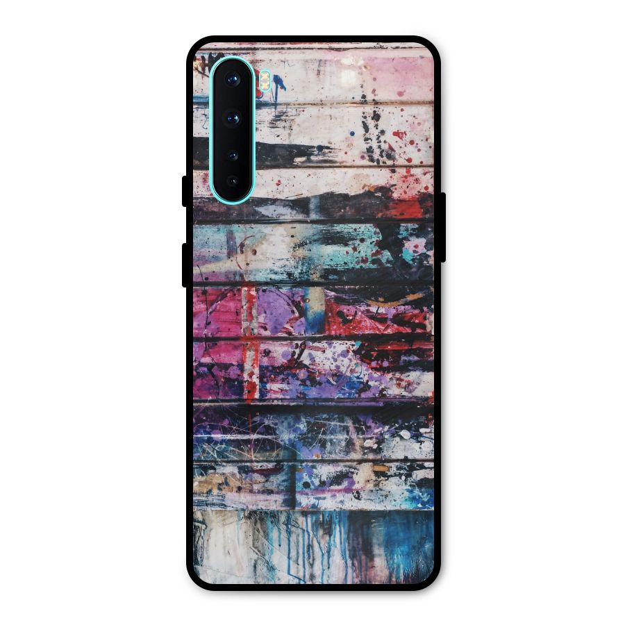 Classic Art Splash Metal Back Case for OnePlus Nord