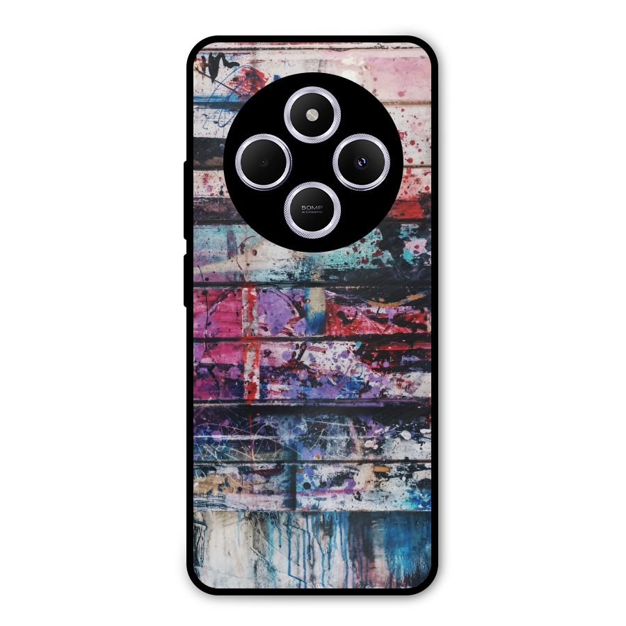 Classic Art Splash Metal Back Case for Poco M7