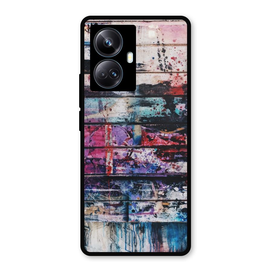 Classic Art Splash Metal Back Case for Realme 10 Pro Plus