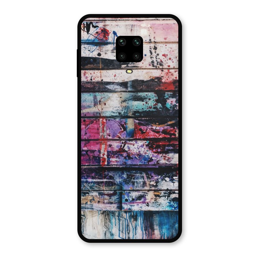 Classic Art Splash Metal Back Case for Redmi Note 10 Lite