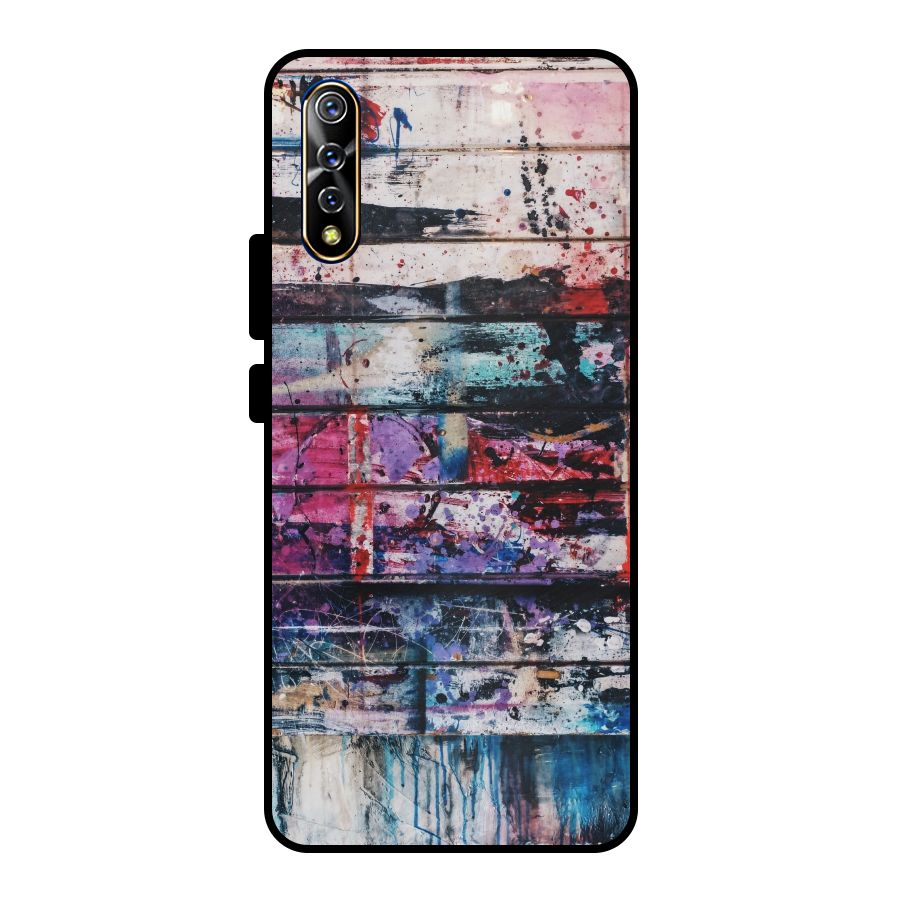 Classic Art Splash Metal Back Case for Vivo S1