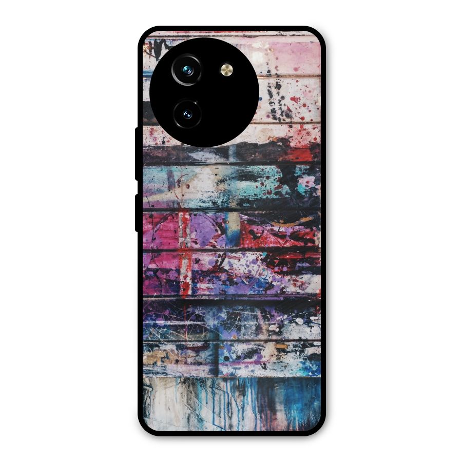 Classic Art Splash Metal Back Case for Vivo T3x