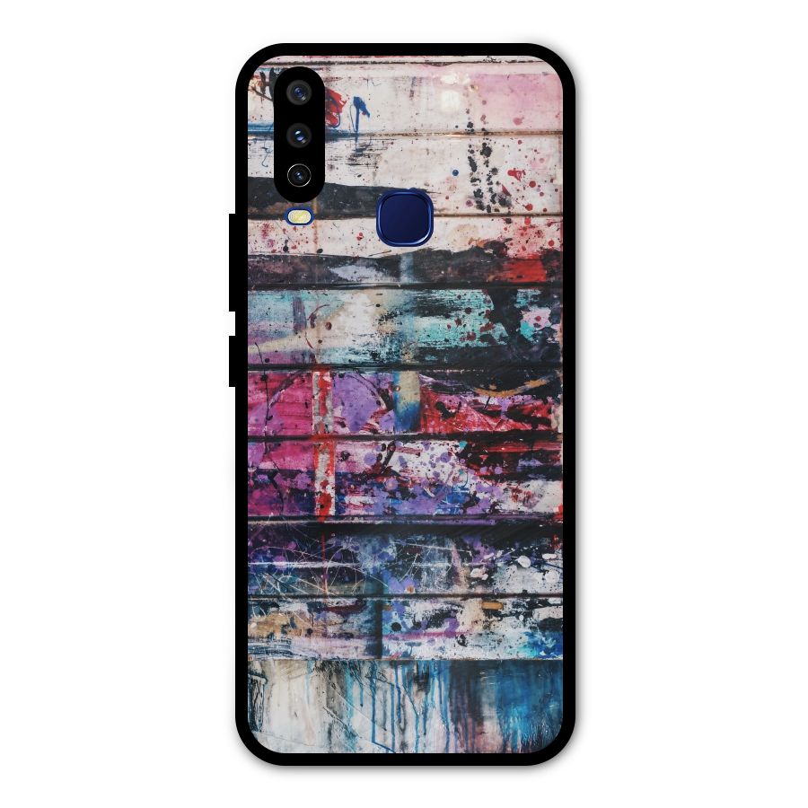 Classic Art Splash Metal Back Case for Vivo Y15