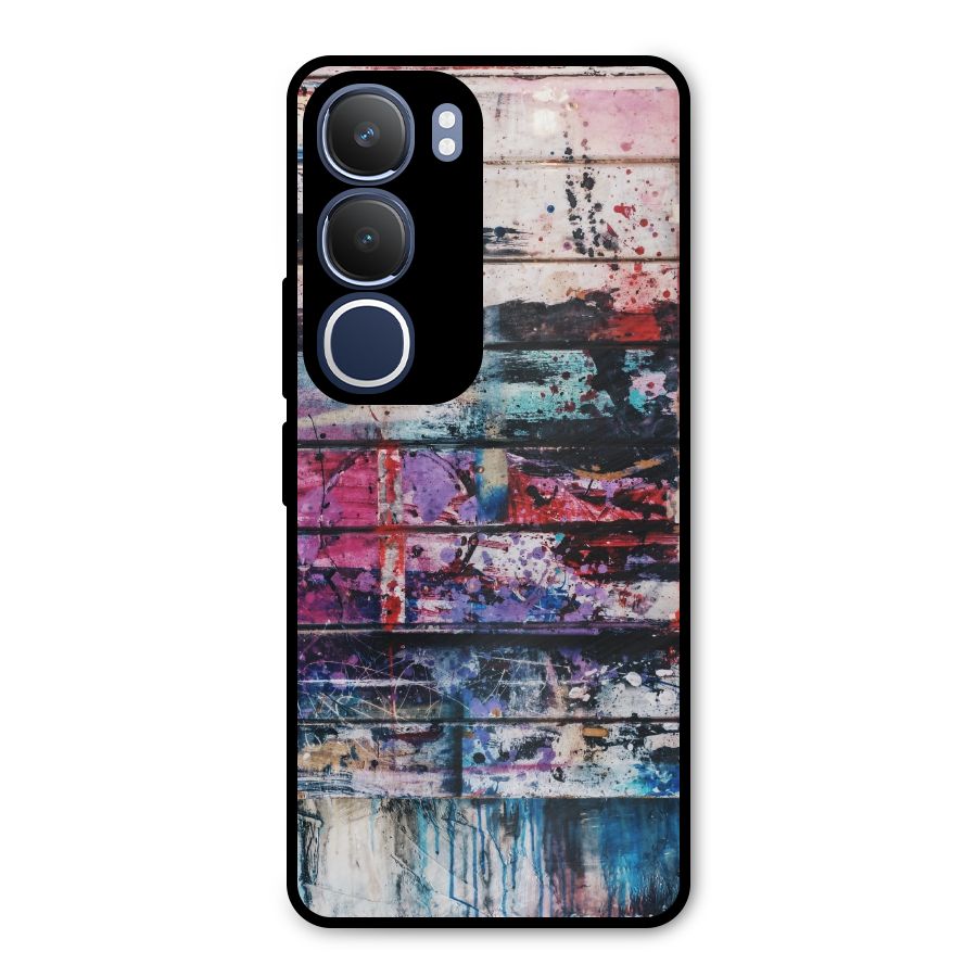 Classic Art Splash Metal Back Case for Vivo Y29