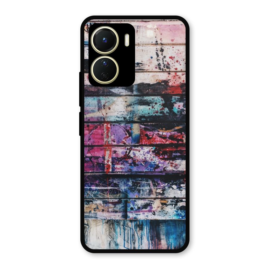 Classic Art Splash Metal Back Case for Vivo Y56