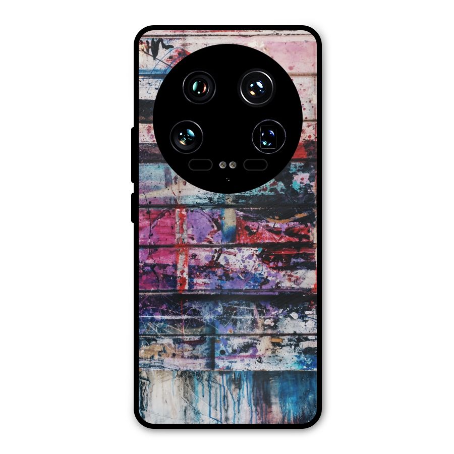Classic Art Splash Metal Back Case for Xiaomi 14 Ultra