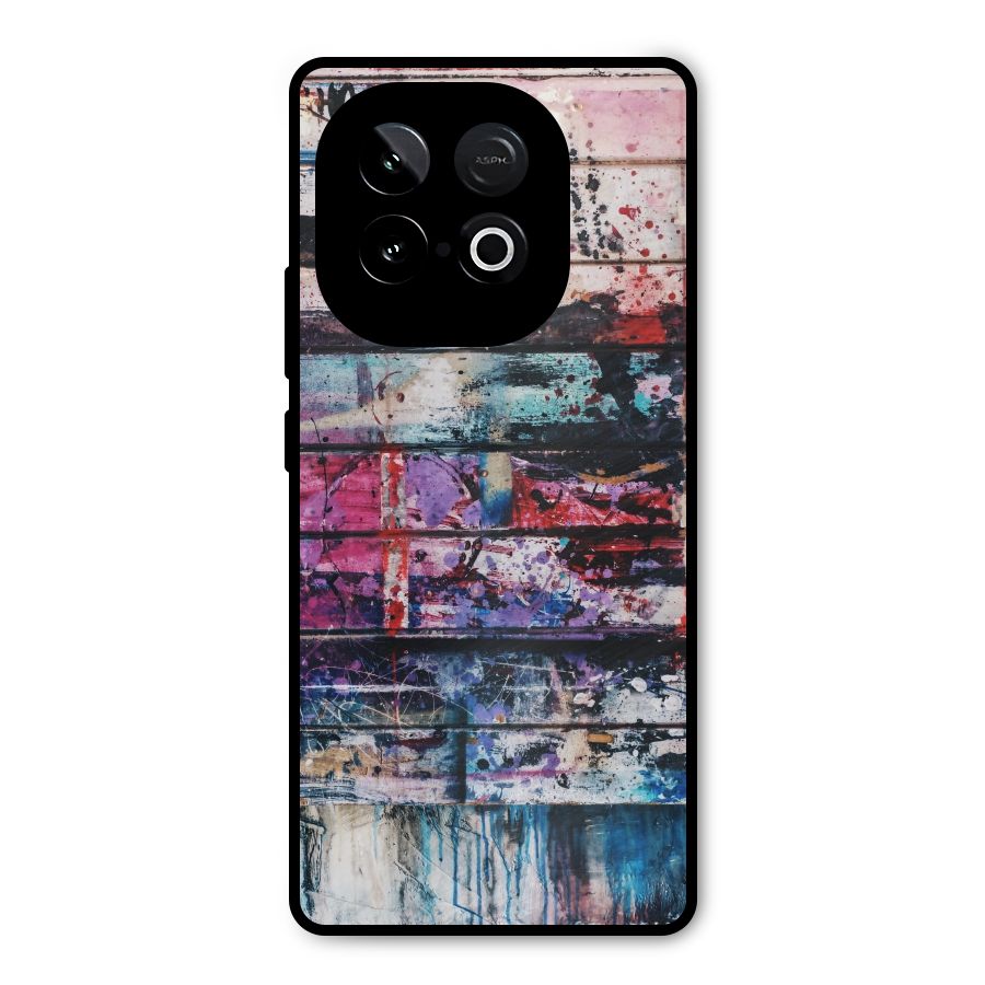 Classic Art Splash Metal Back Case for iQOO Neo 10