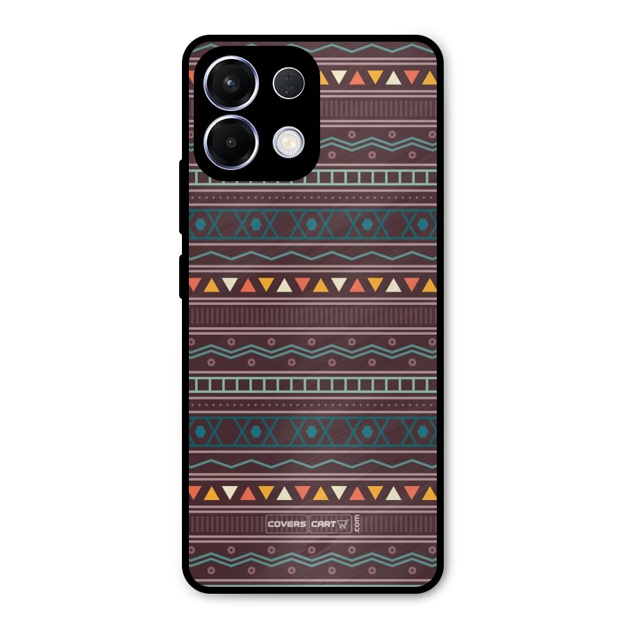 Classic Aztec Pattern Metal Back Case for Oppo K13