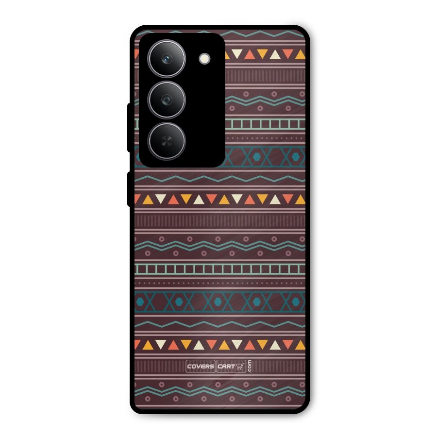 Classic Aztec Pattern Metal Back Case for Realme P3x