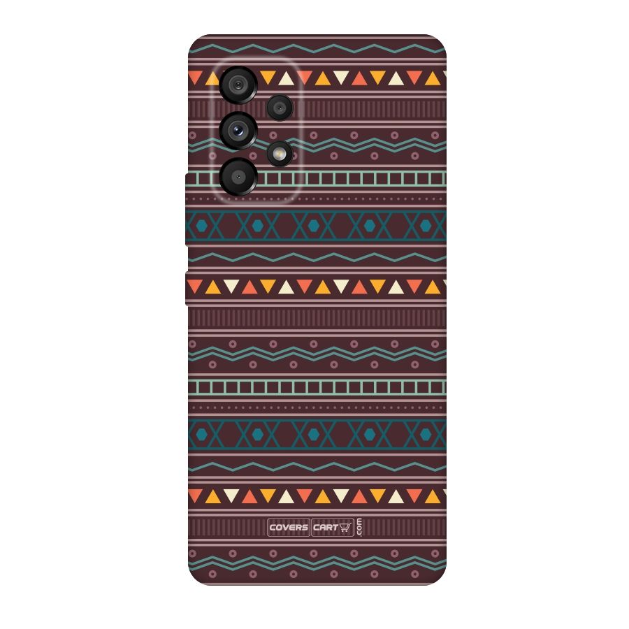 Classic Aztec Pattern Original Polycarbonate Back Case for Galaxy A53 5G