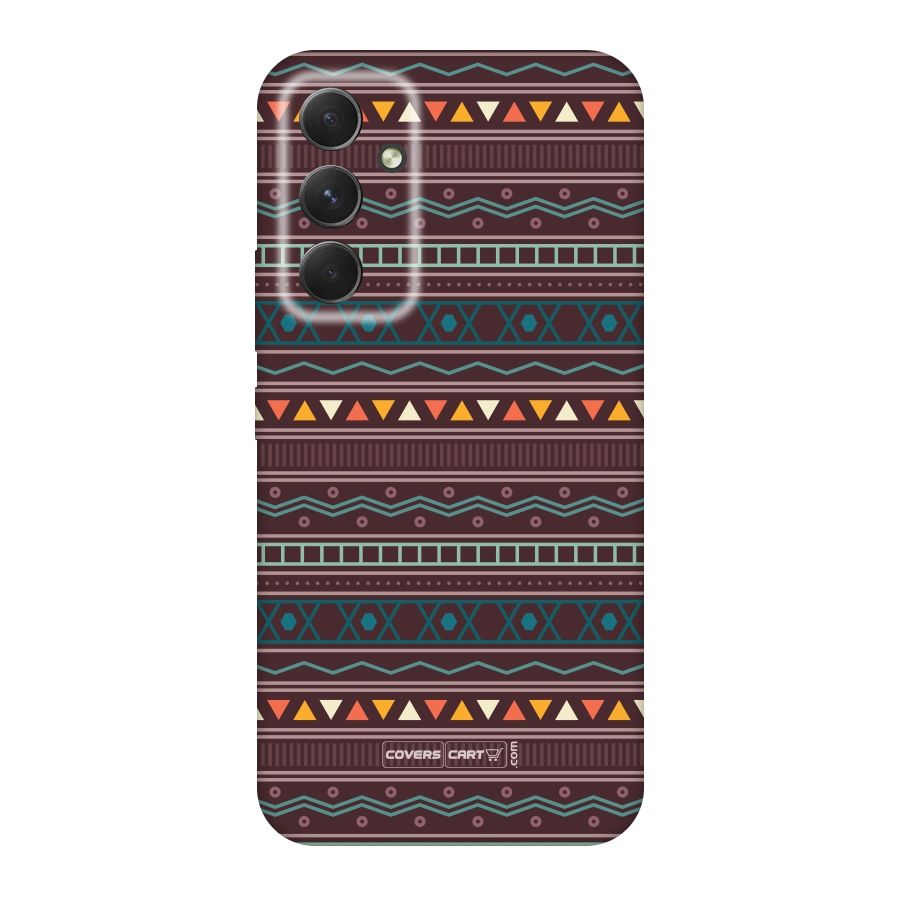 Classic Aztec Pattern Original Polycarbonate Back Case for Galaxy A54
