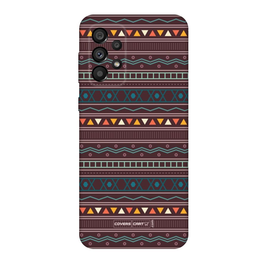 Classic Aztec Pattern Original Polycarbonate Back Case for Galaxy A73 5G