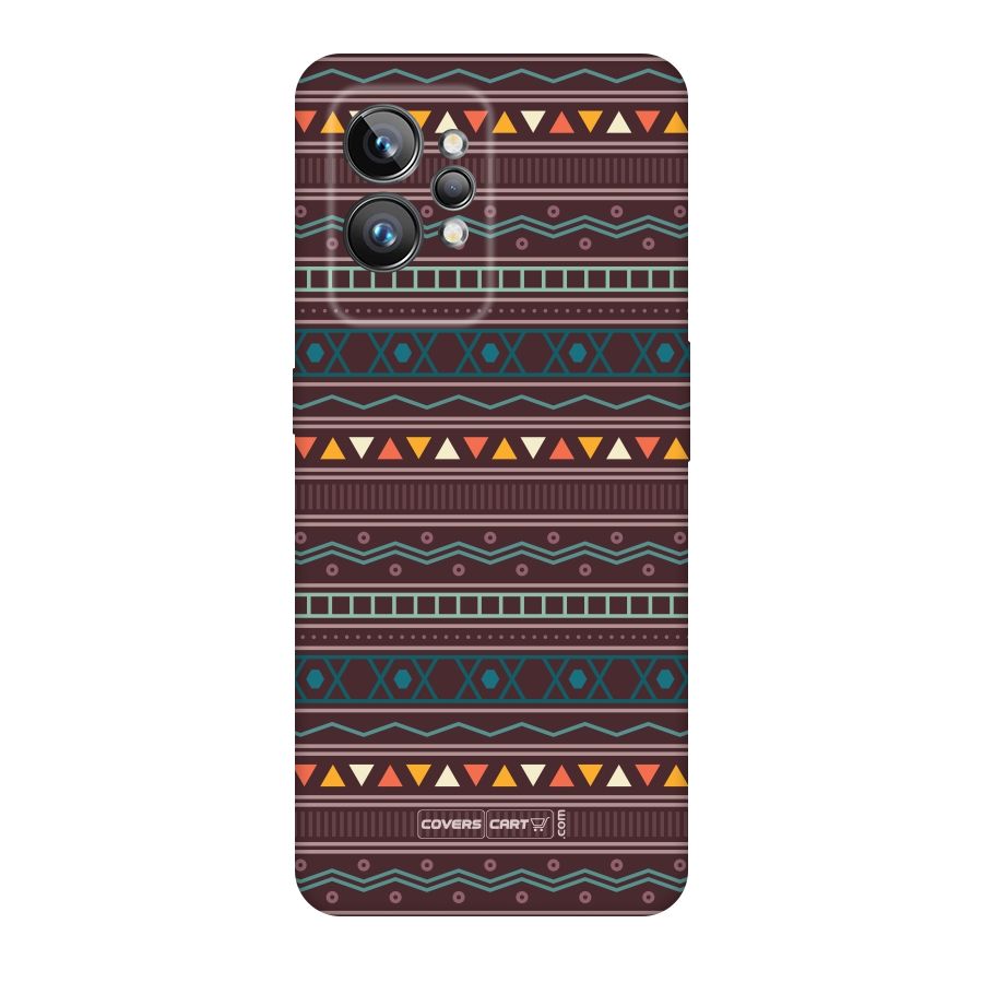 Classic Aztec Pattern Original Polycarbonate Back Case for Realme GT2 Pro