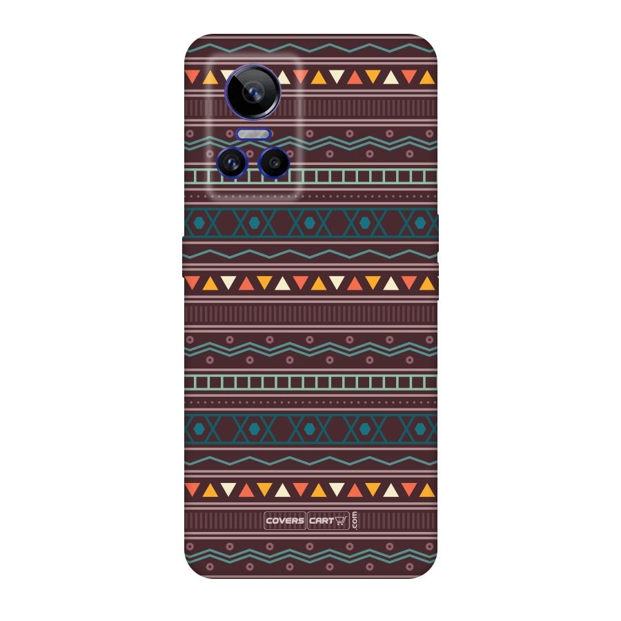 Classic Aztec Pattern Original Polycarbonate Back Case for Realme GT Neo 3