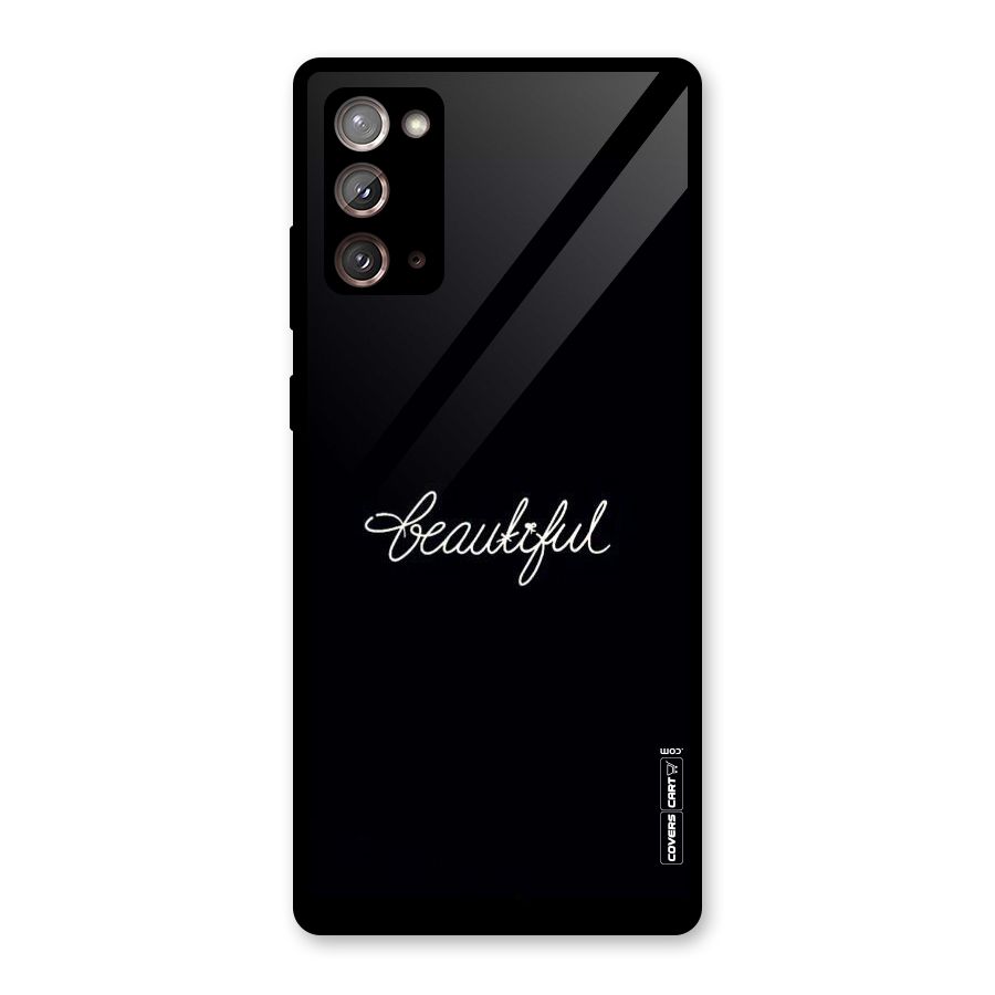 Classic Beautiful Glass Back Case for Galaxy Note 20
