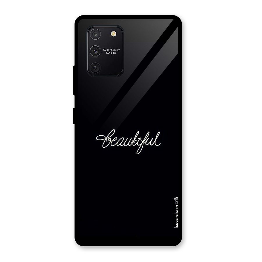 Classic Beautiful Glass Back Case for Galaxy S10 Lite