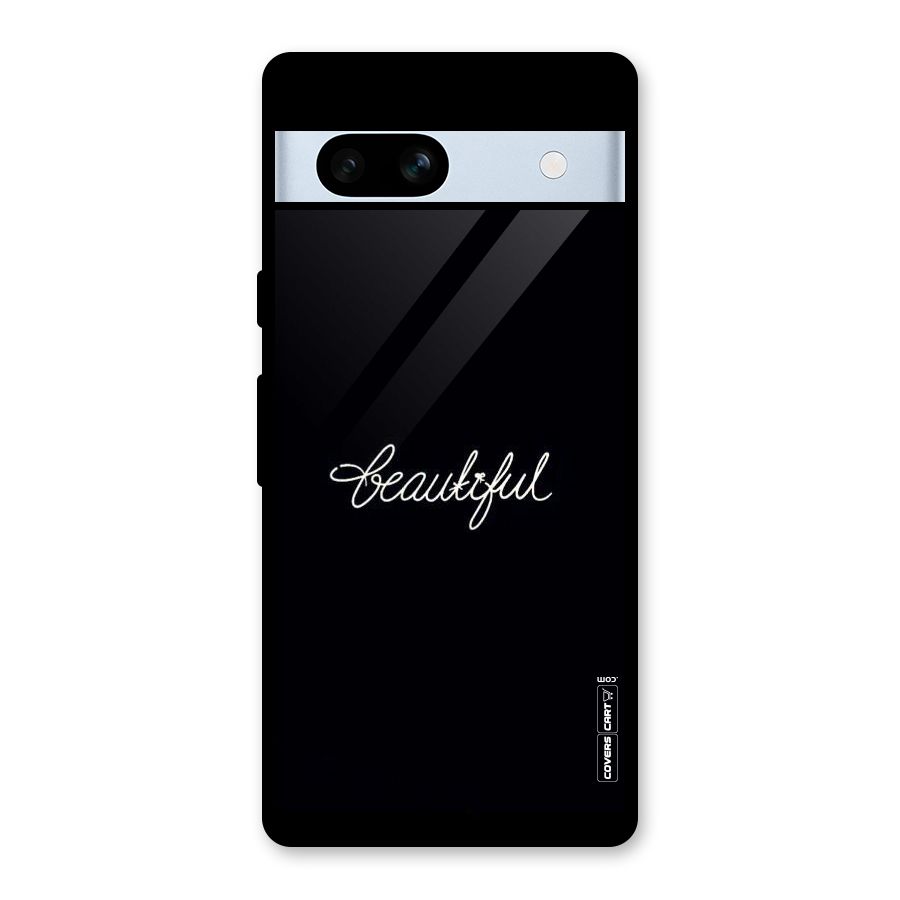 Classic Beautiful Glass Back Case for Google Pixel 7a
